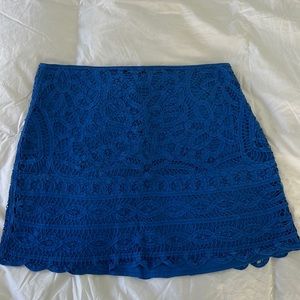 Lilly Pulitzer Lace Mini Skirt